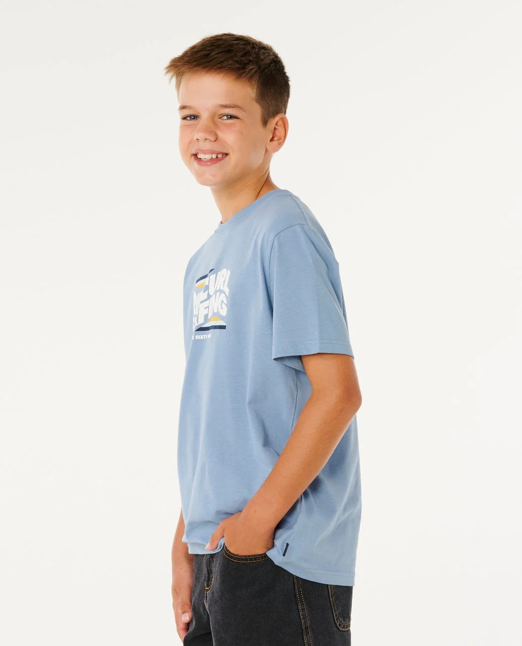 1557-streamline-big-logo-tee-kids-2.webp Streamline Big Logo Tee - Kids