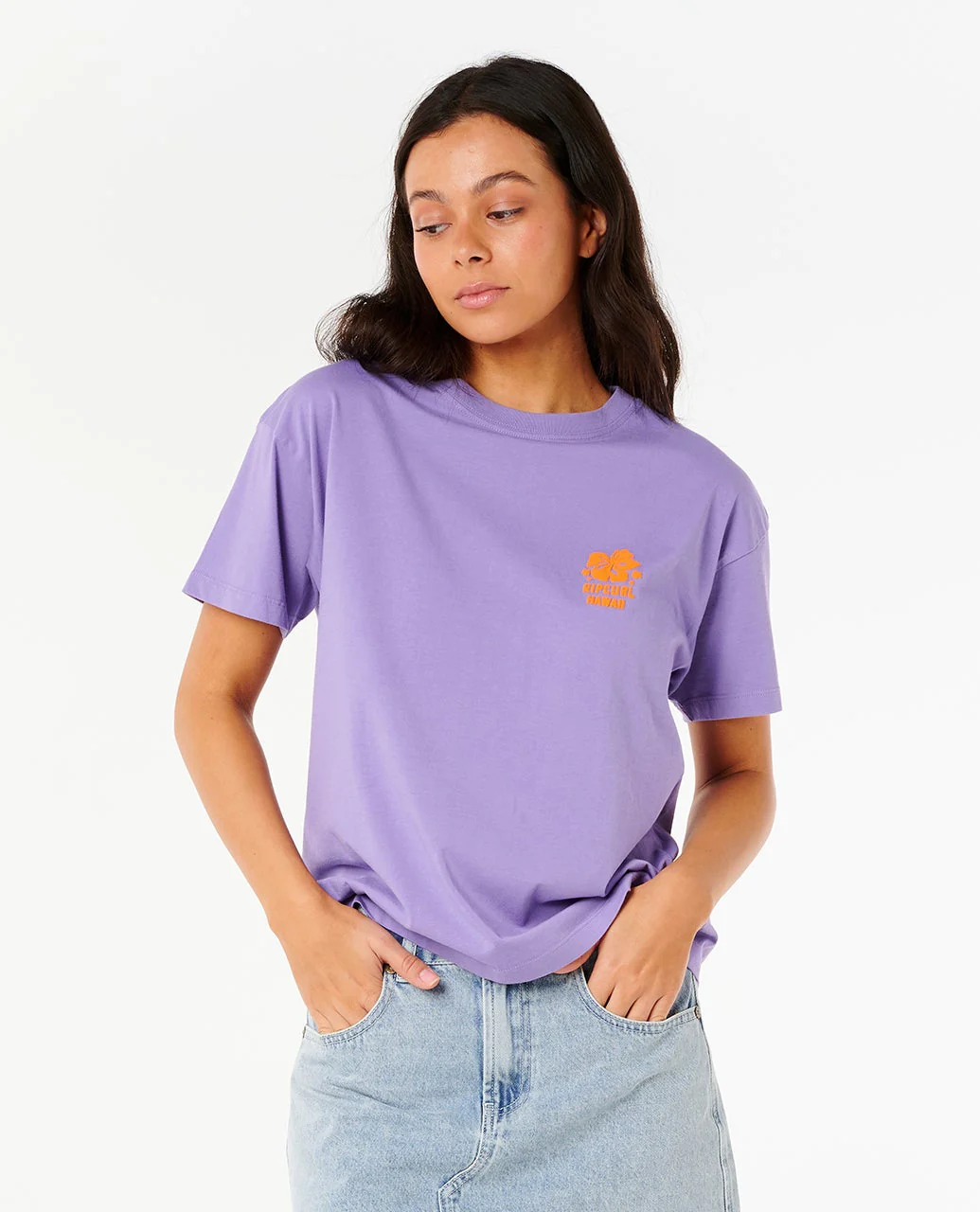 Hibiscus Relaxed Tee