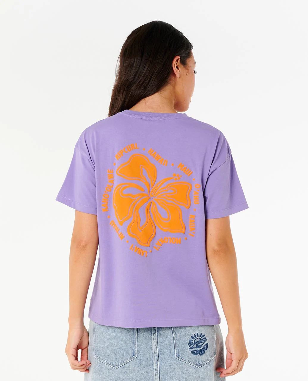 Hibiscus Relaxed Tee