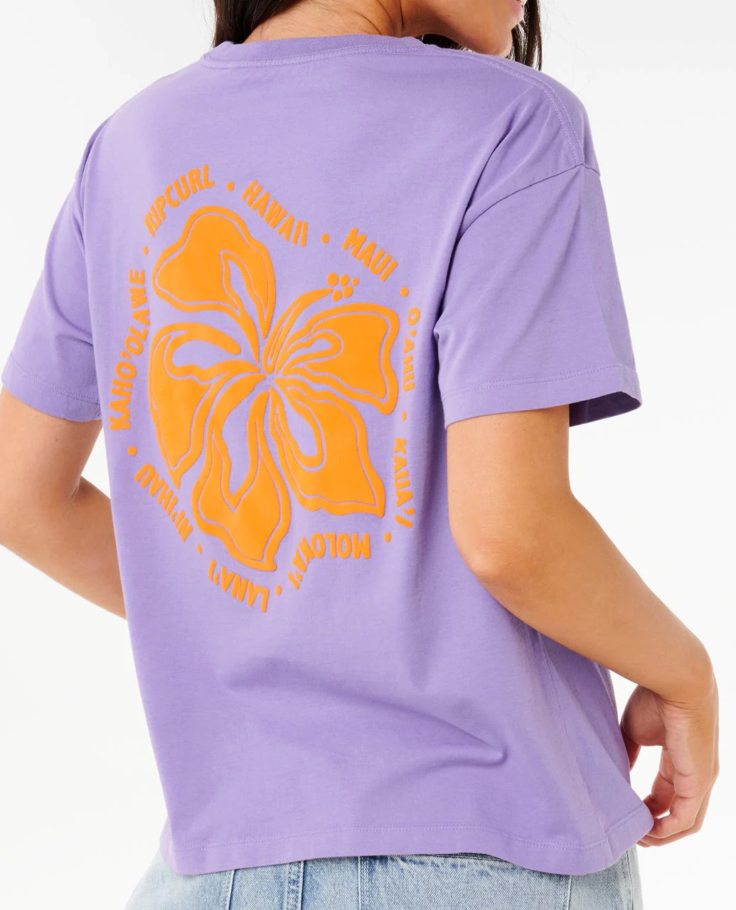 Hibiscus Relaxed Tee