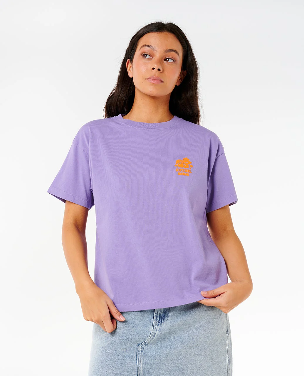 Hibiscus Relaxed Tee