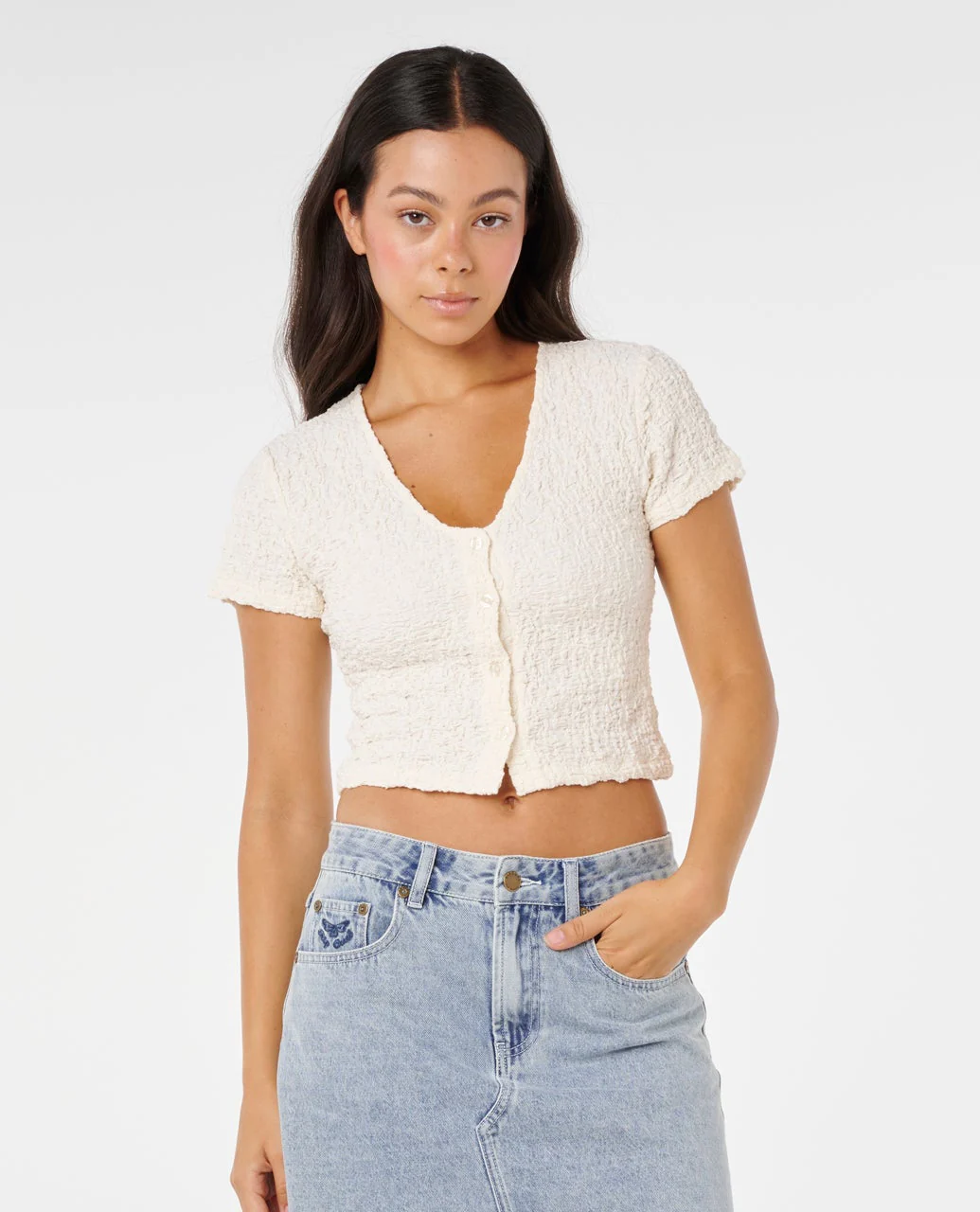 Sunset Luau Textured Tee