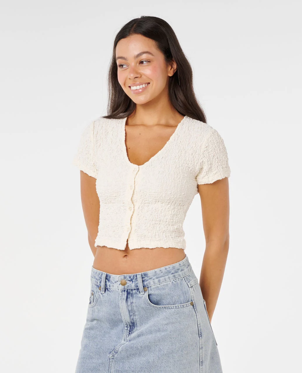 Sunset Luau Textured Tee