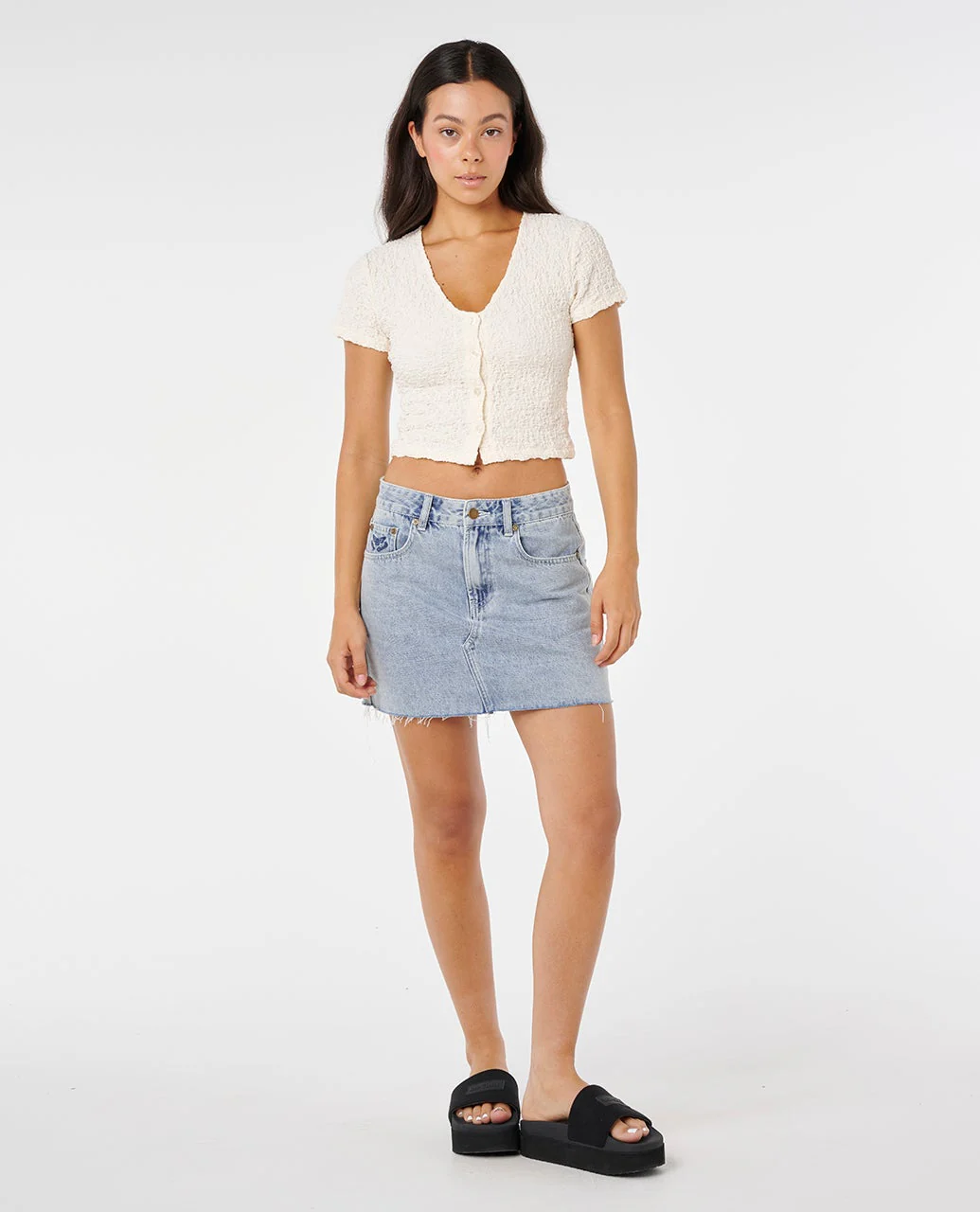 Sunset Luau Textured Tee