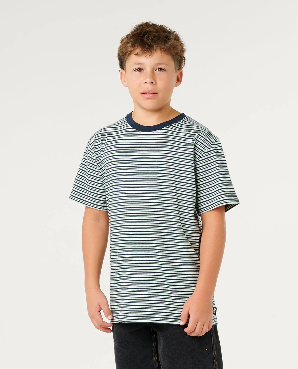 Artist of the Search Schuyler Stripe Tee- Kids