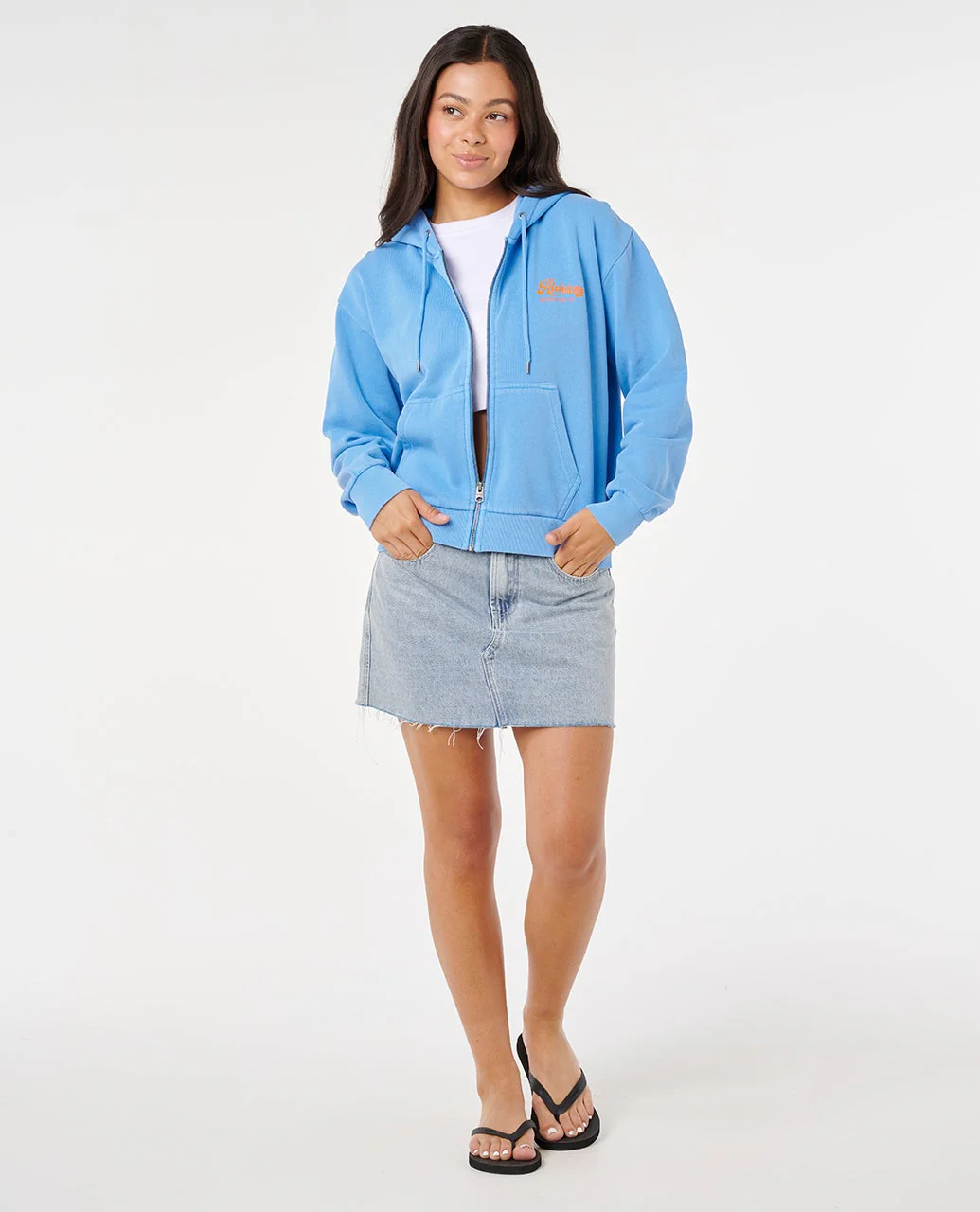 Aloha Relaxed Zip Through