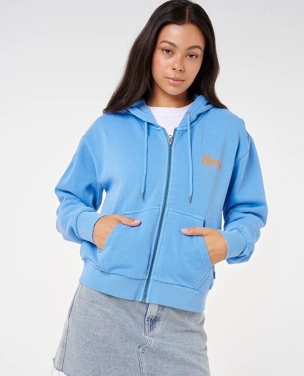 Aloha Relaxed Zip Through