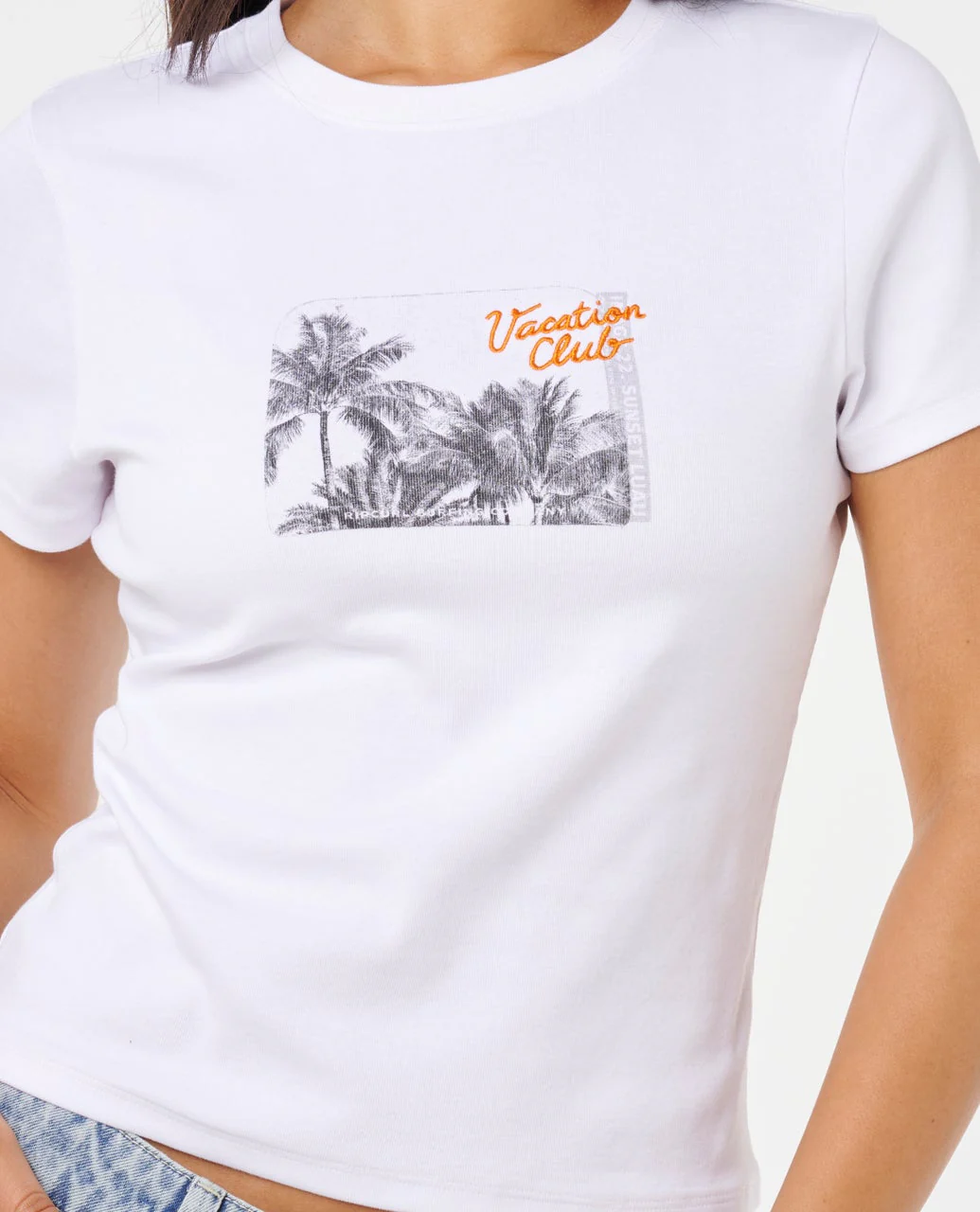 Vacation Fitted Tee