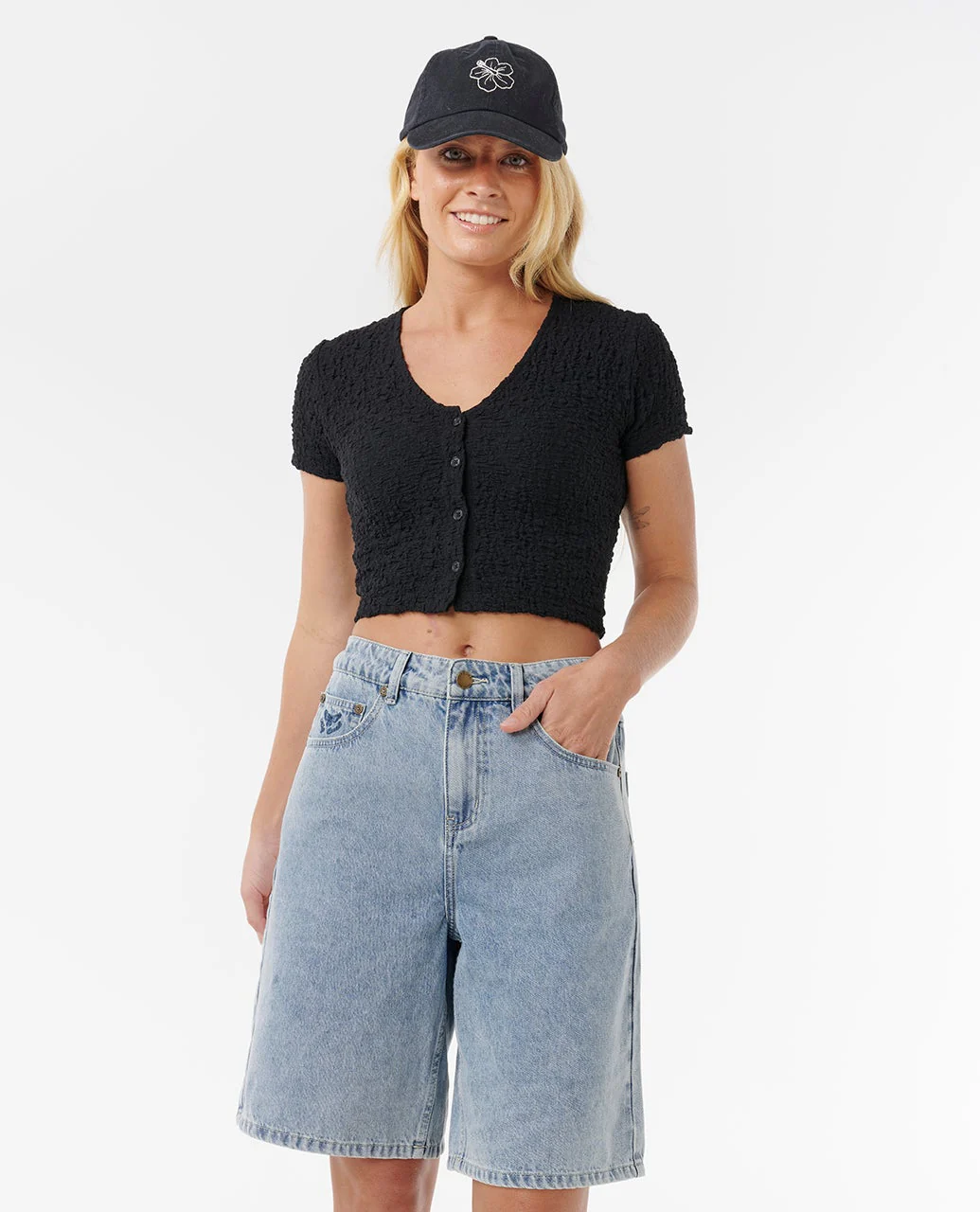 Sunset Luau Textured Tee