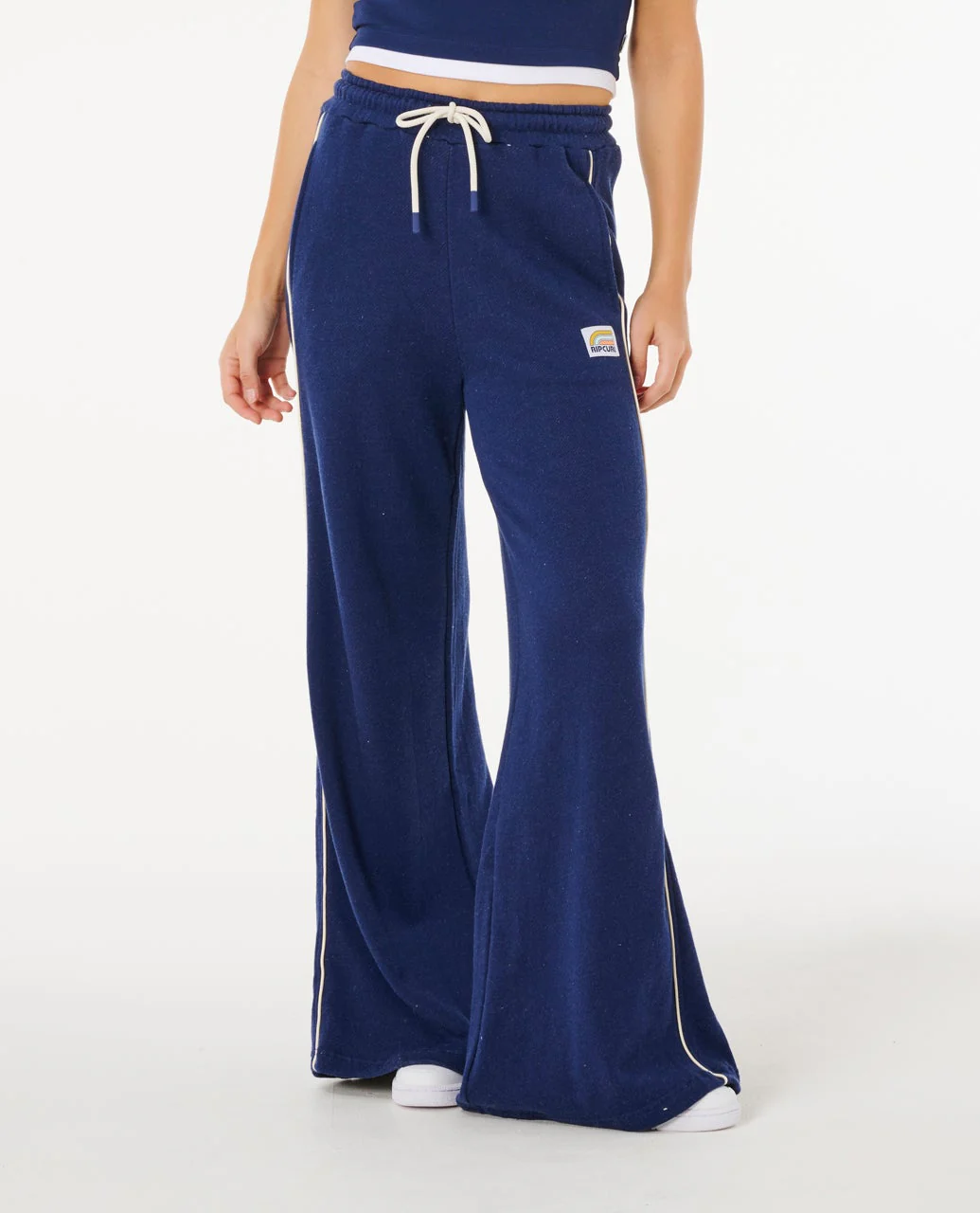 Surf Side Spliced Wide Leg Pant