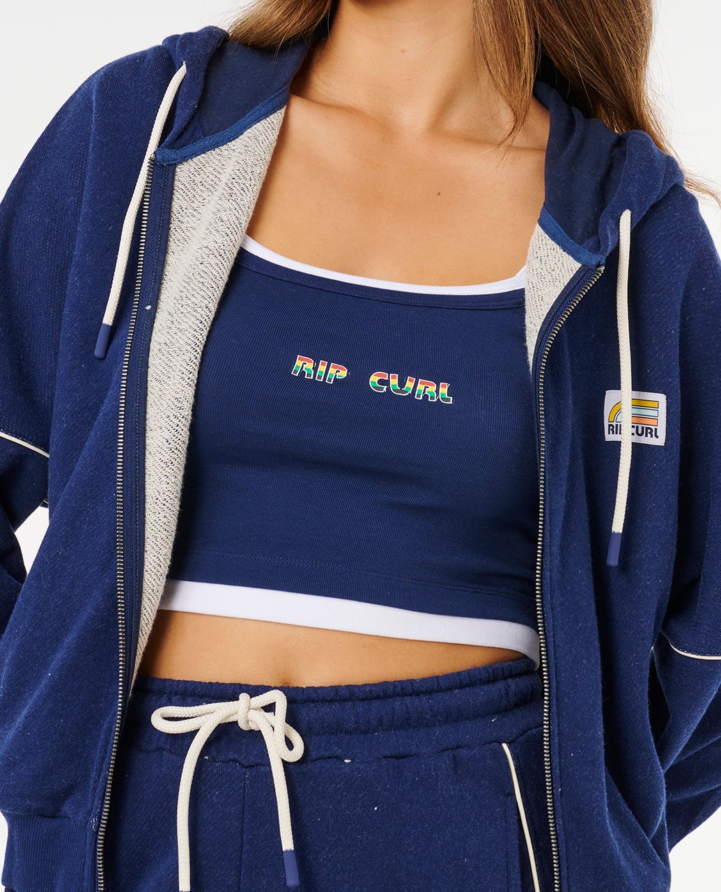 Surf Side Spliced Zip Through