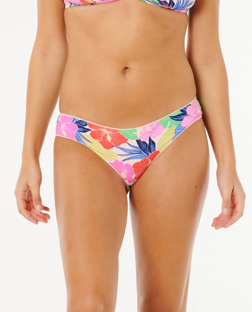 Party Wave Cheeky Hipster Coverage Bikini Bottom