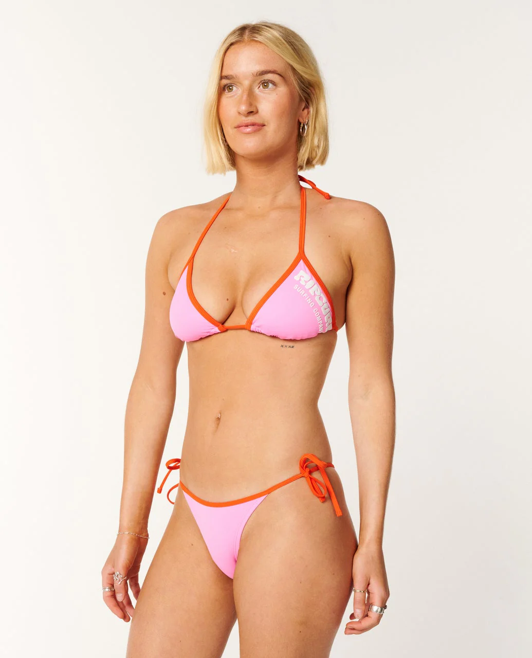 Surf Puff Sliding Tri Bikini Top