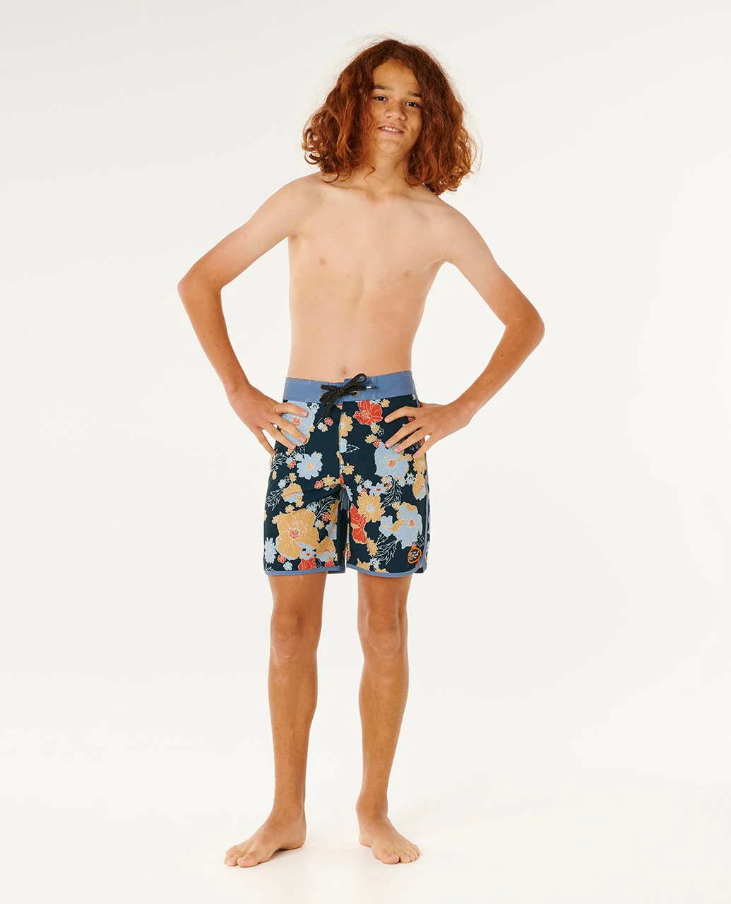 Pacific Floral Mirage 19" Boardshort - Kids