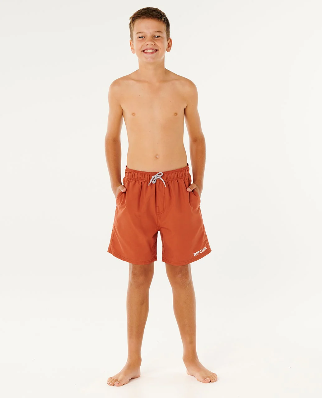 Streamline Offset Volley Boardshort - Kids