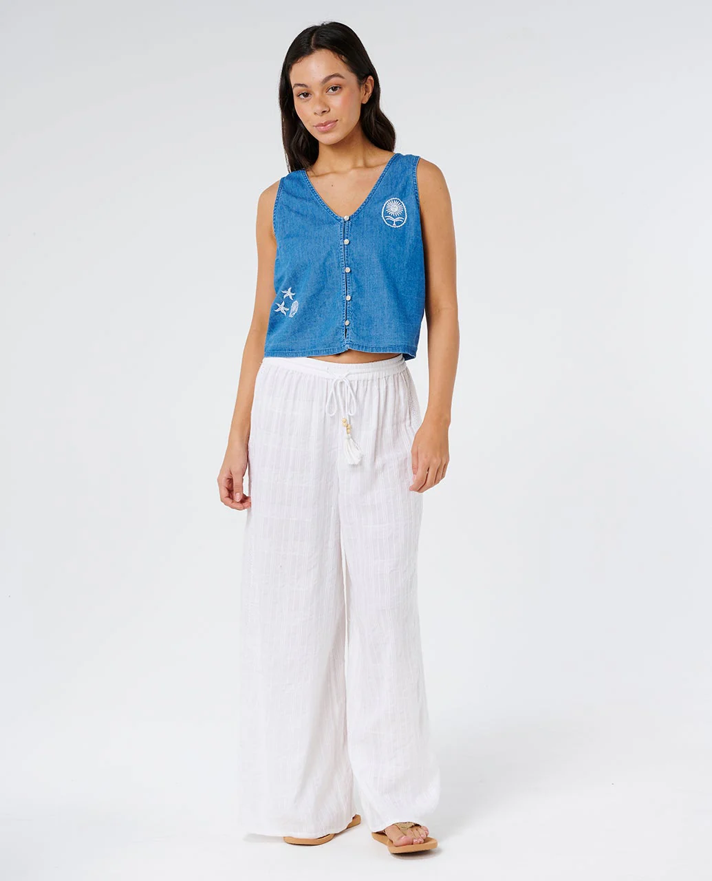 Catalina Islands Wide Leg Pant