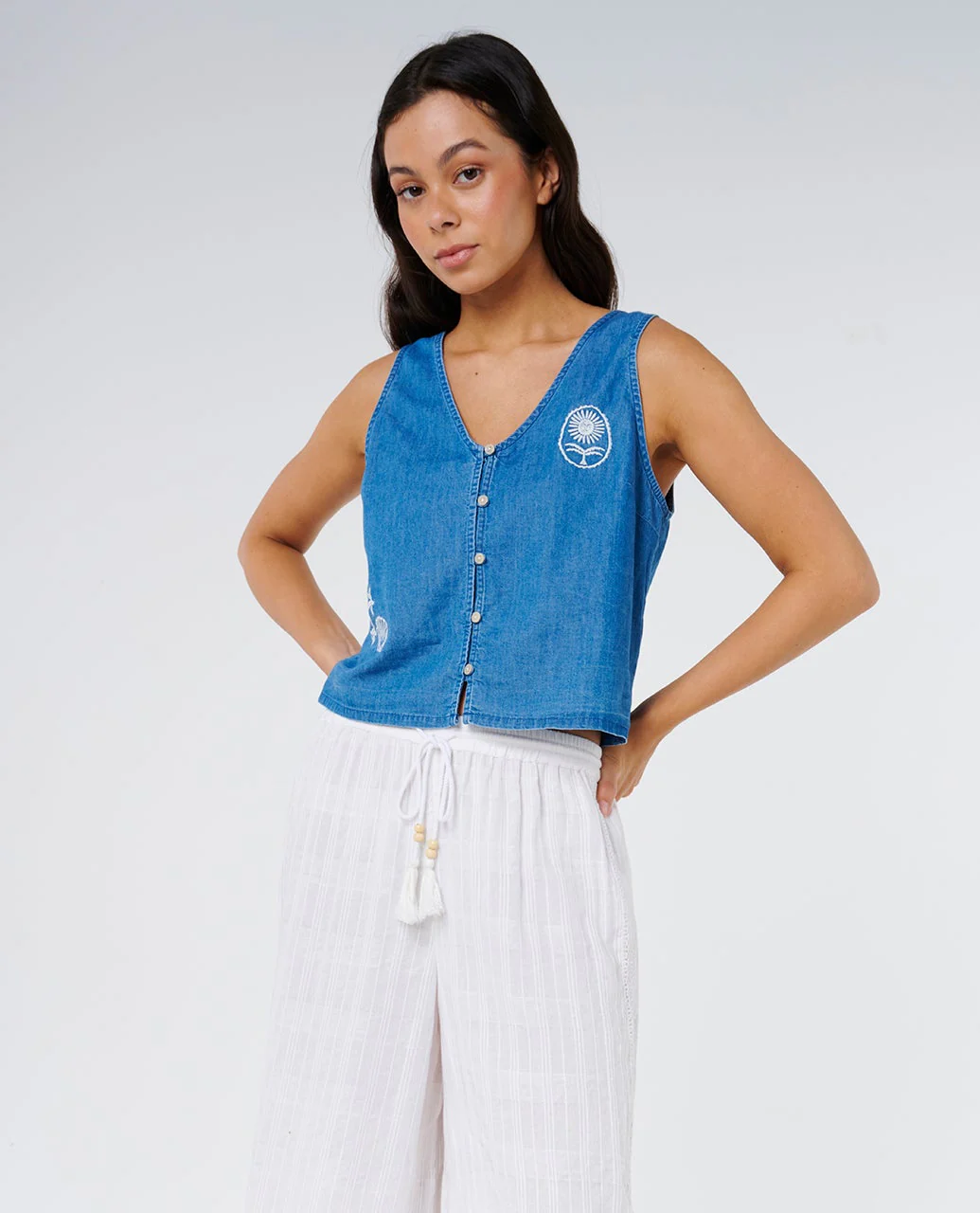 Catalina Islands Wide Leg Pant
