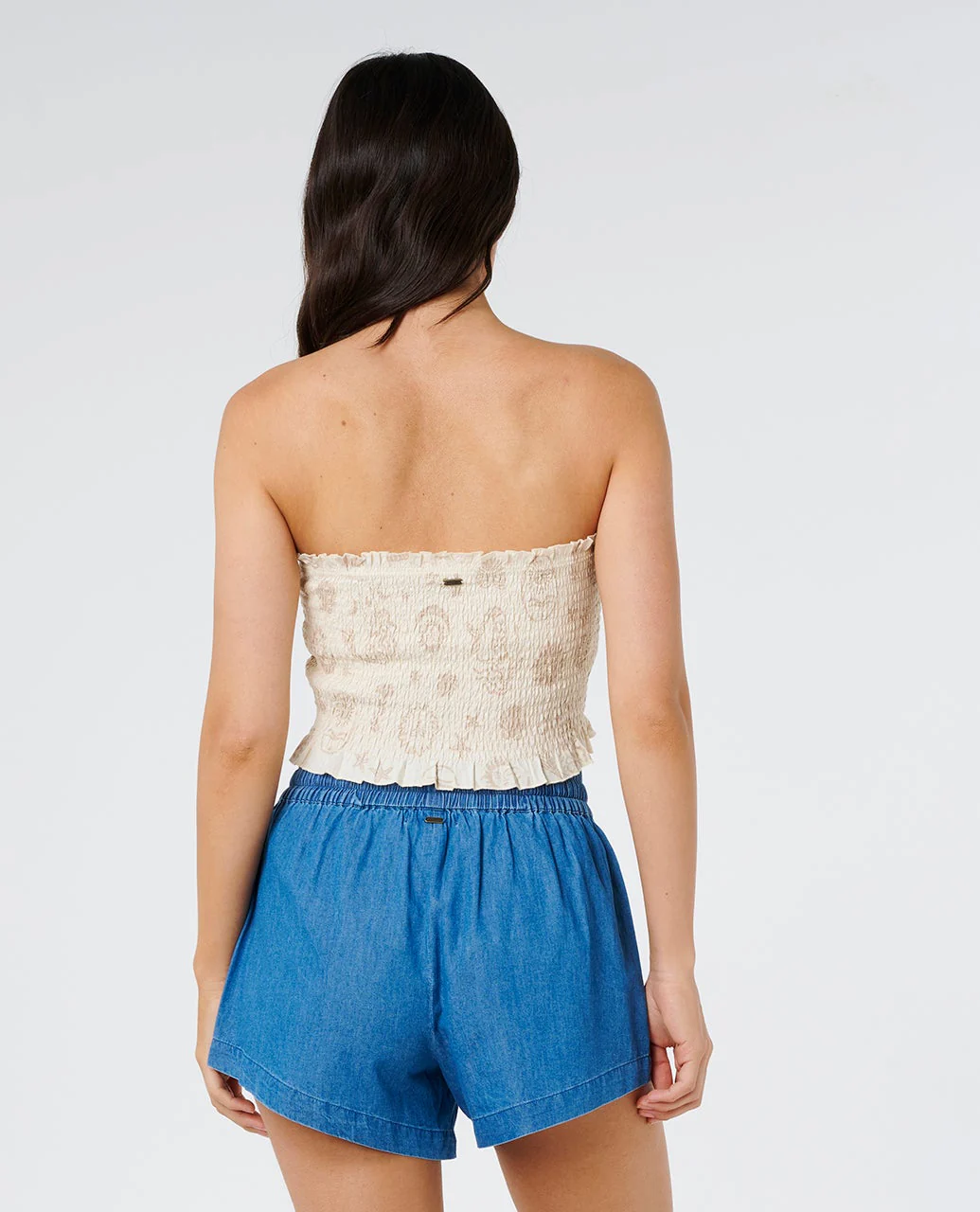 Catalina Island Shirred Top