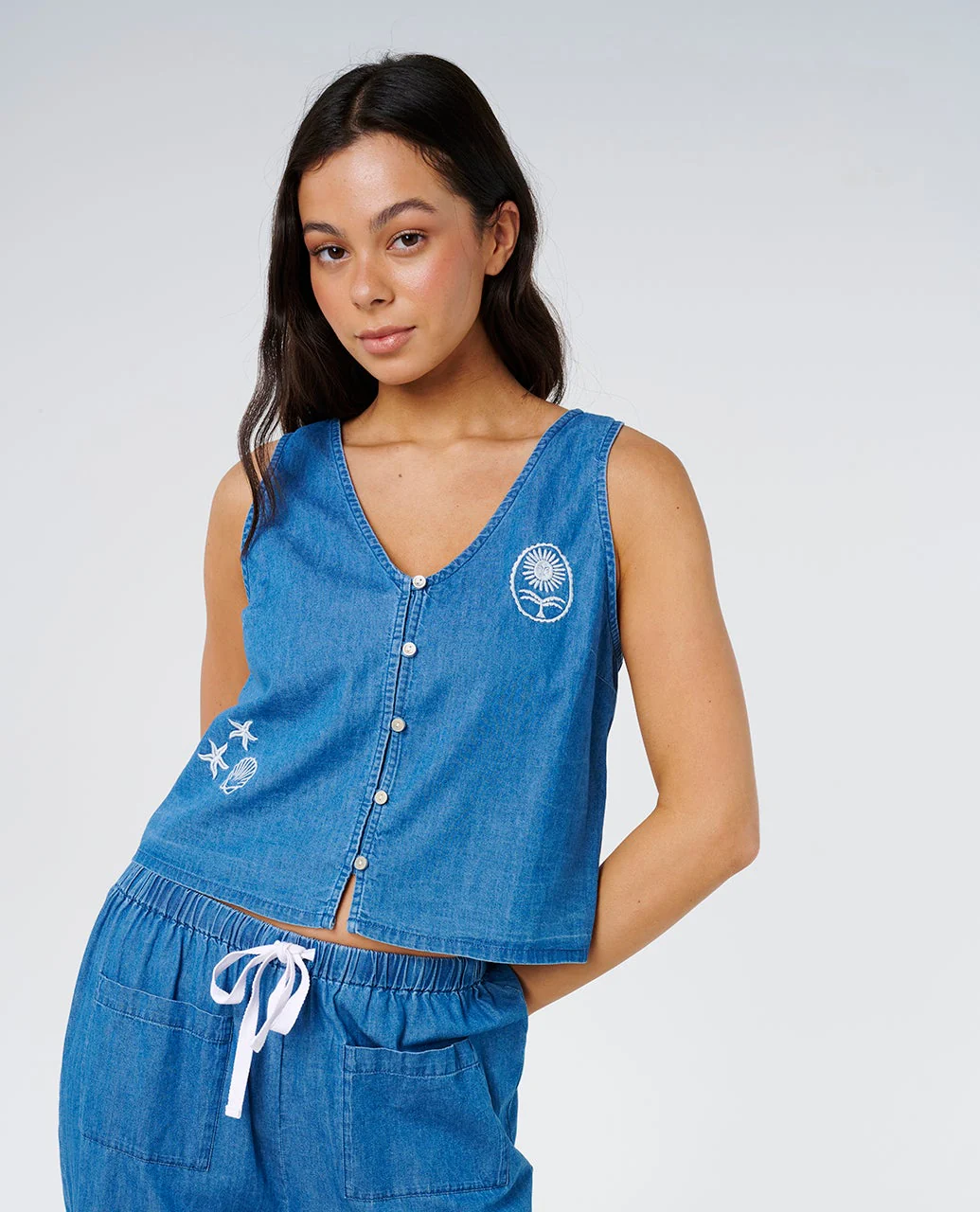 1837-catalina-island-chambray-vest-6.webp Catalina Island Chambray Vest