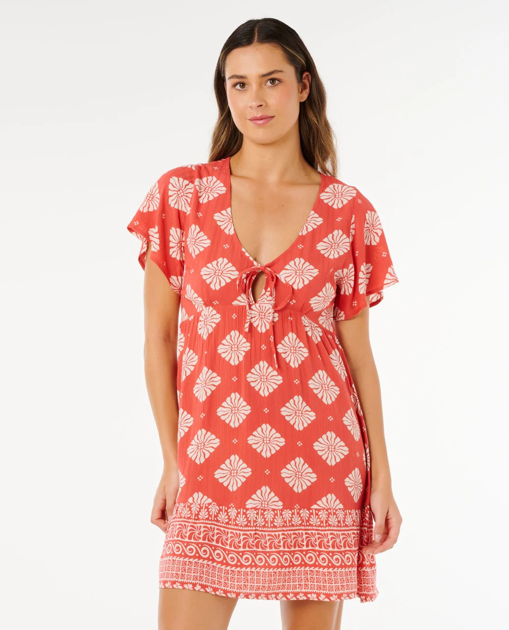 Ventura Tiered Short Sleeve Dress
