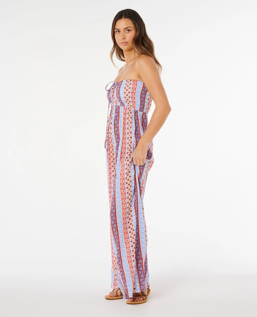 Ventura Shirred Jumpsuit