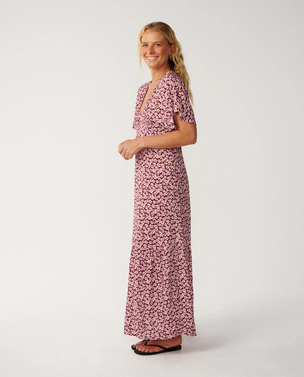Party Wave Maxi Dress