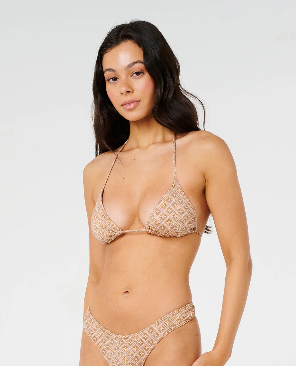 Moon Geo Sliding Triangle Bikini Top
