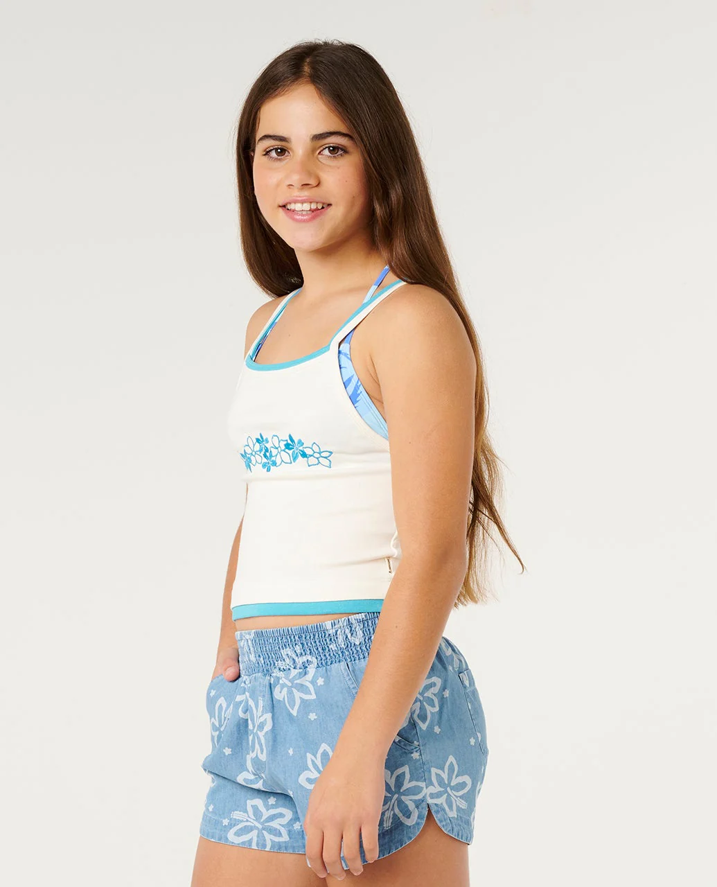 Half Moon Bay Layer Tank- Kids