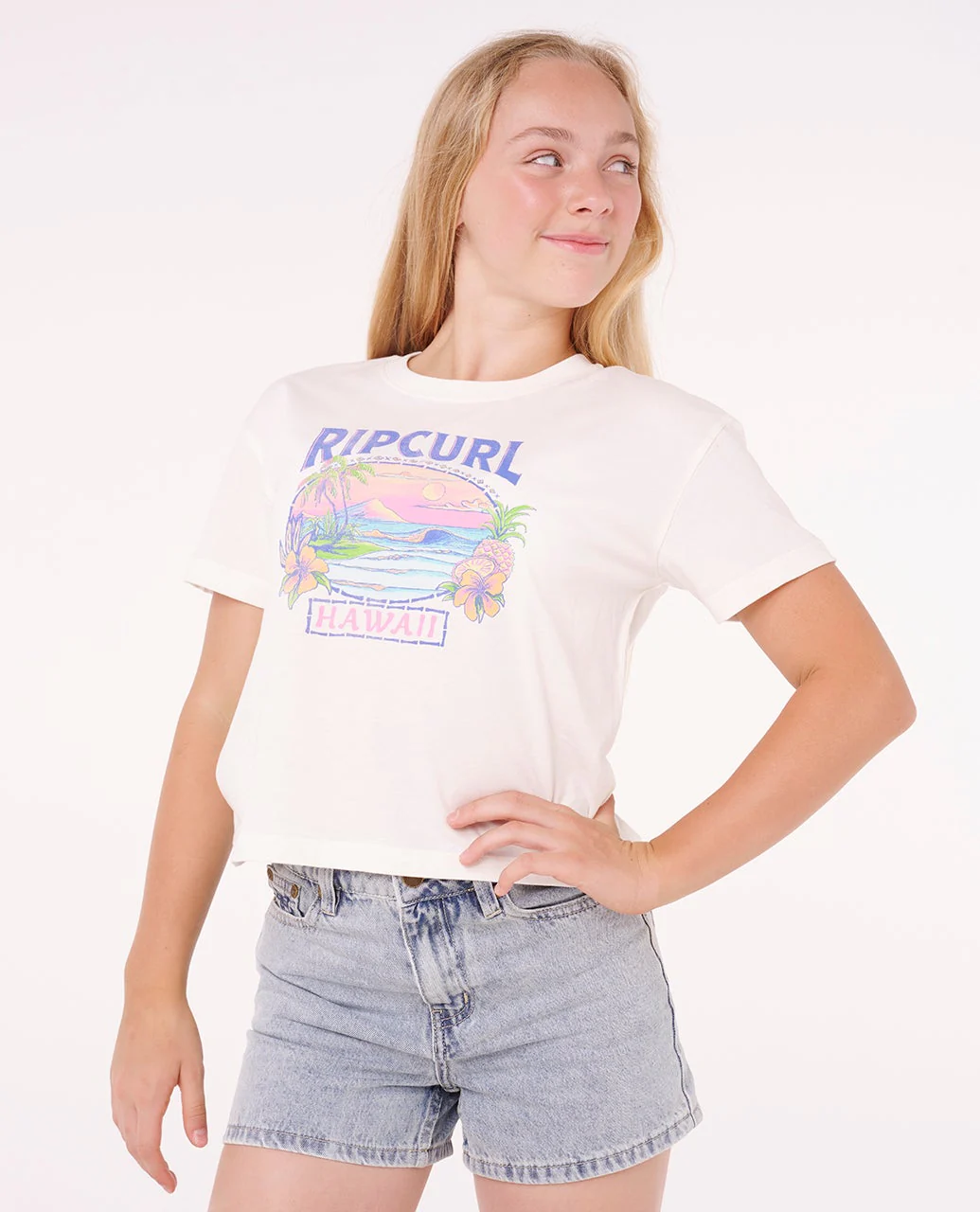 Sunset Hawaii Tee - Kids