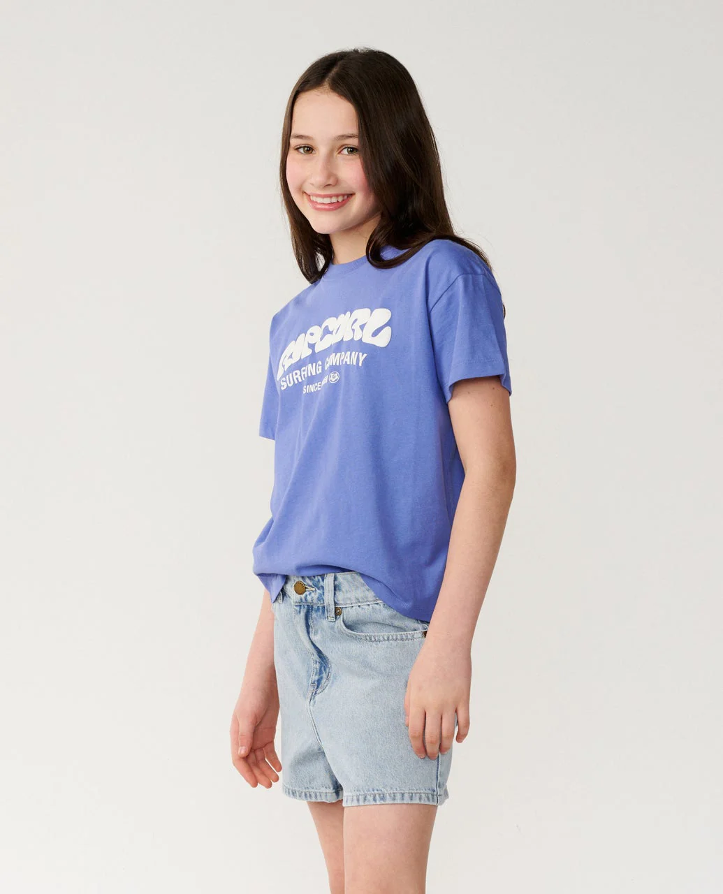 Surf Puff Relaxed Tee - Kids