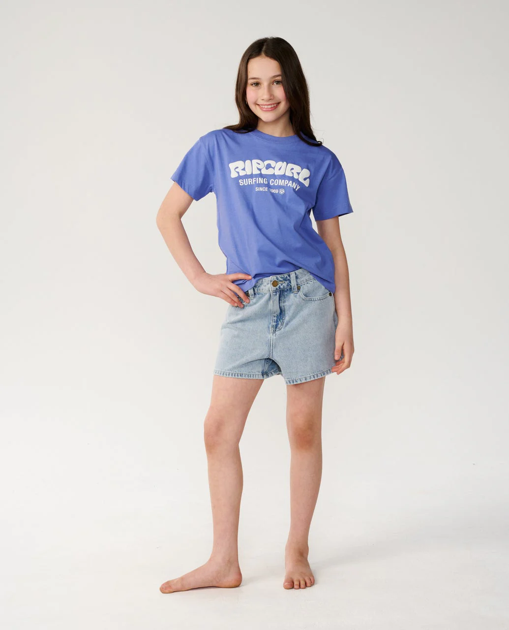 Surf Puff Relaxed Tee - Kids