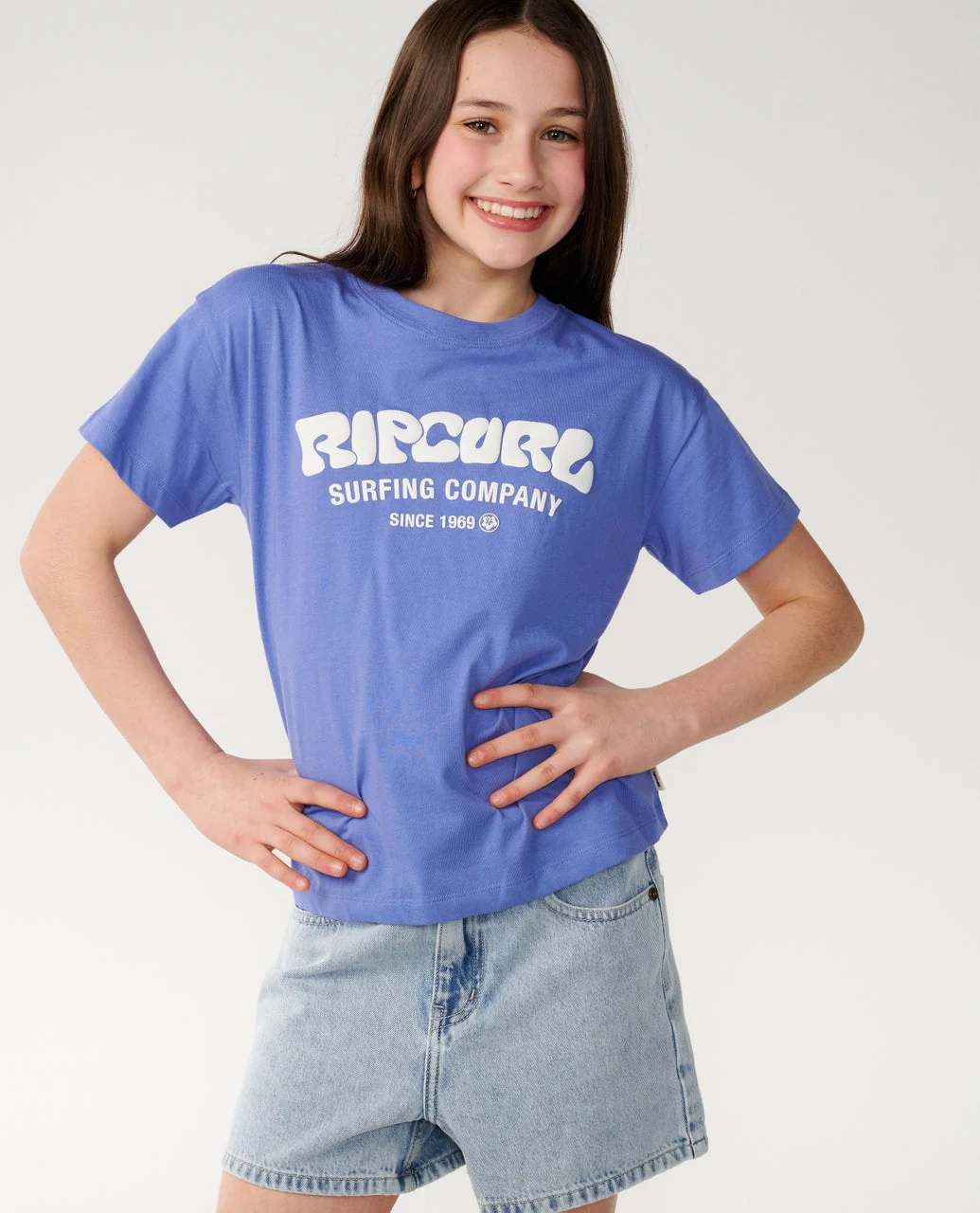 Surf Puff Relaxed Tee - Kids