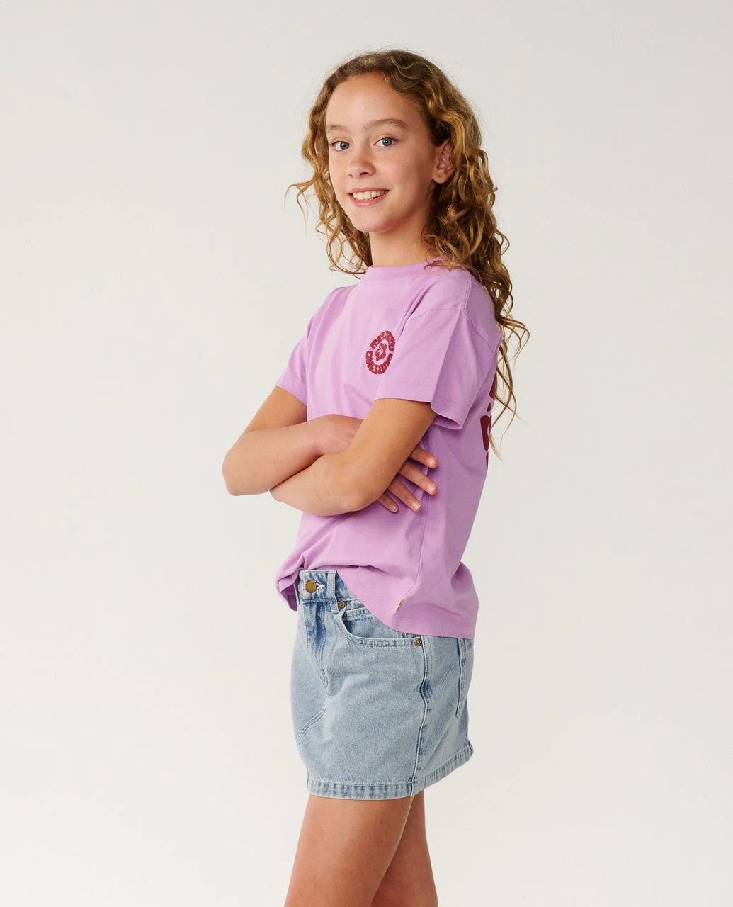 Surf Puff Relaxed Tee - Kids