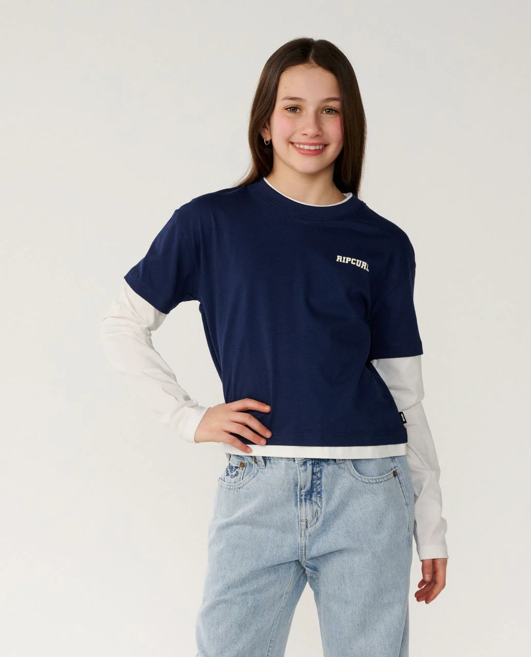 Retro Rama Long Sleeve Tee - Kids