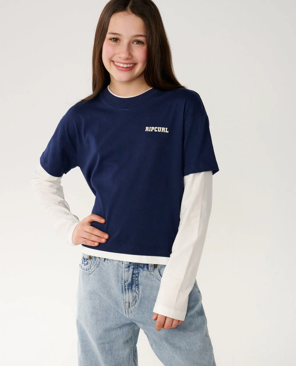 Retro Rama Long Sleeve Tee - Kids