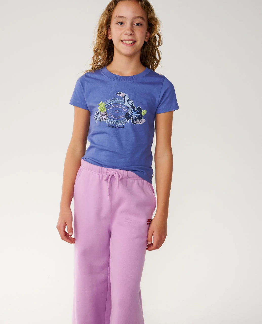 Surf Puff Wide Leg T Pant - Kids