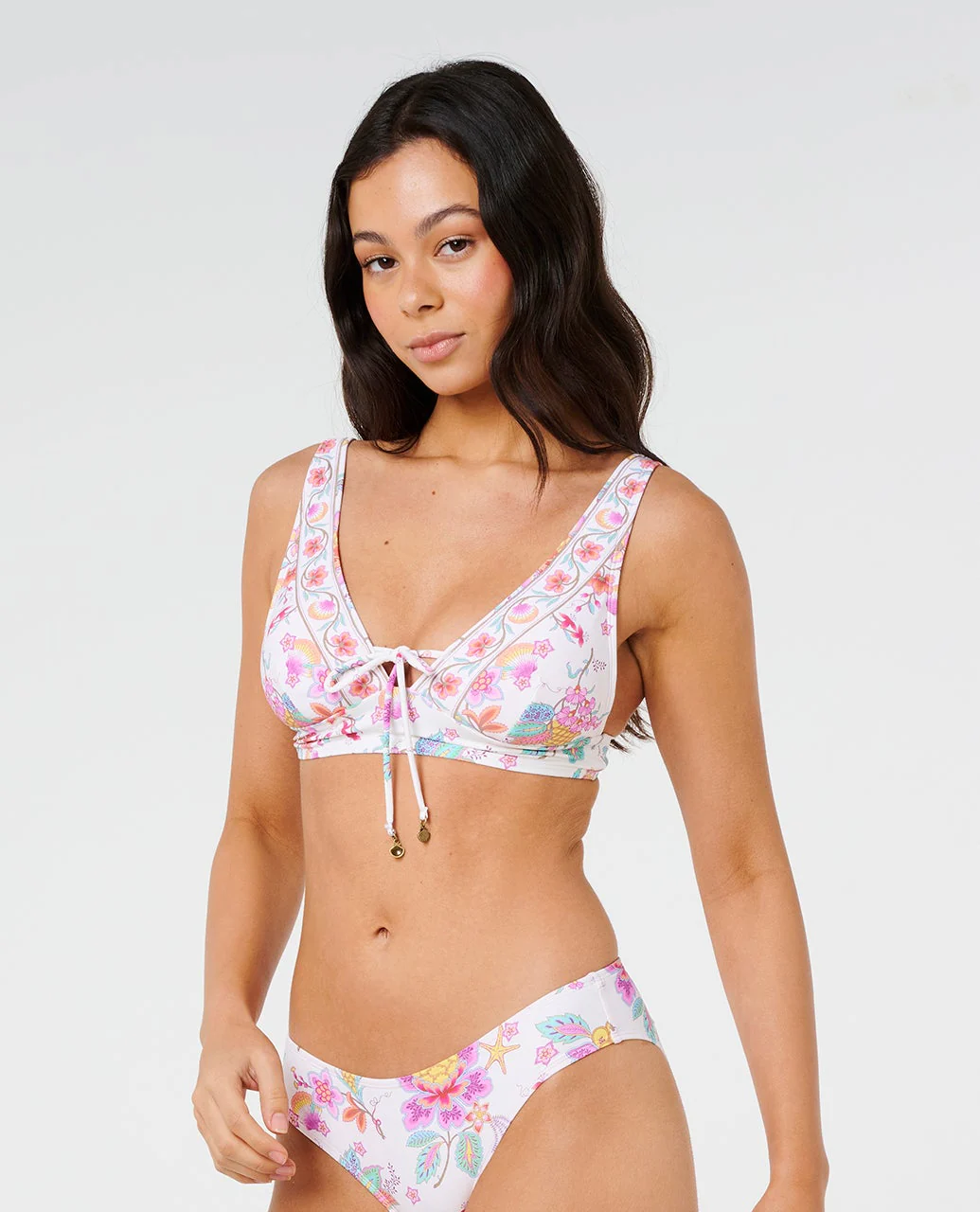 Half Moon Bay Multi Fit Deep V Bikini Top