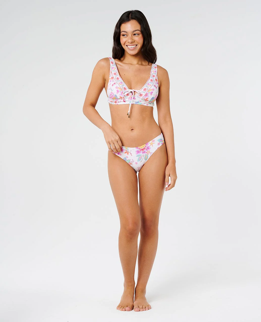 Half Moon Bay Multi Fit Deep V Bikini Top