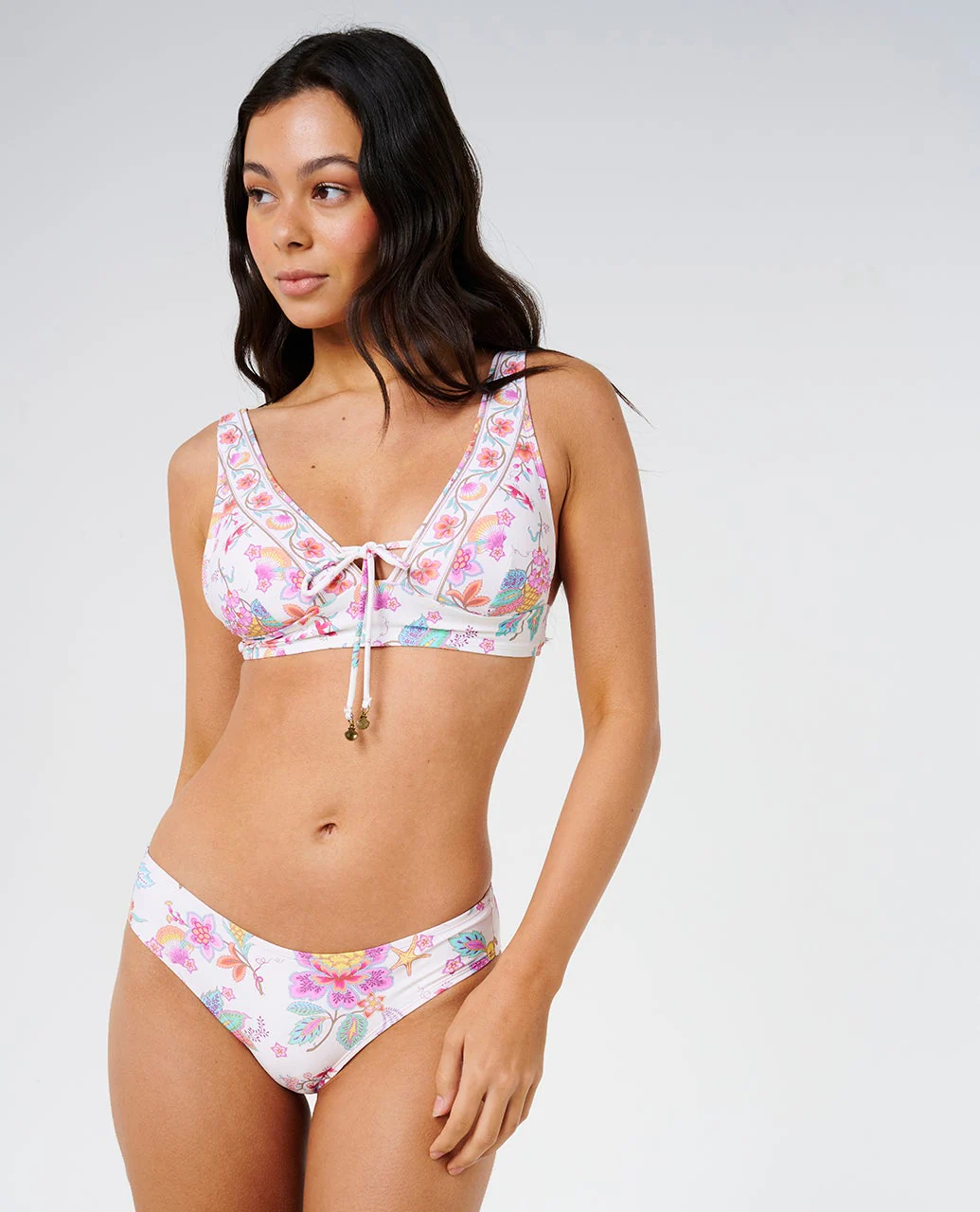 Half Moon Bay Multi Fit Deep V Bikini Top