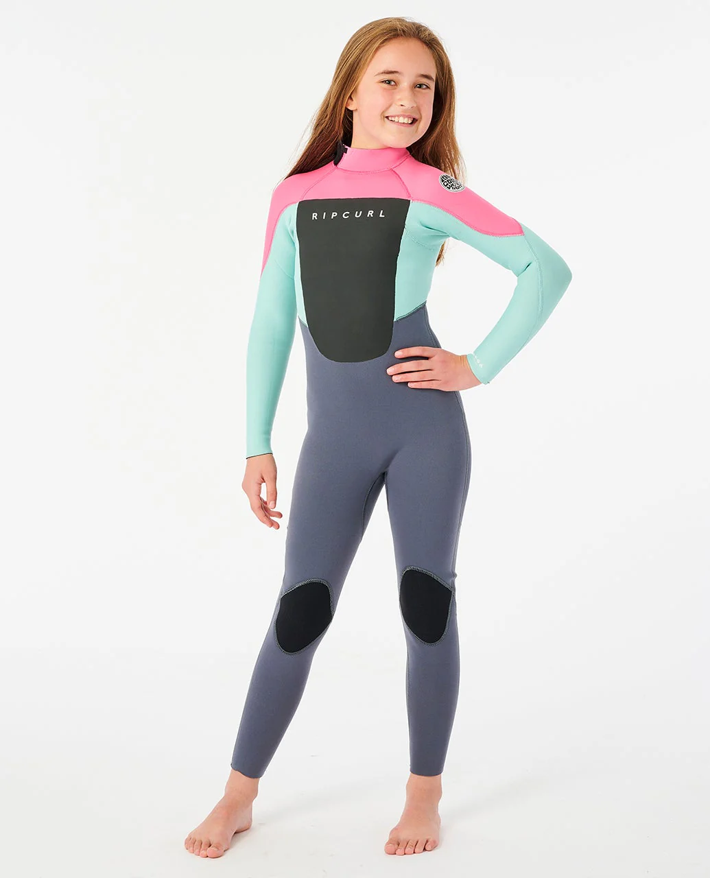 Junior Omega 4/3 Back Zip Wetsuit