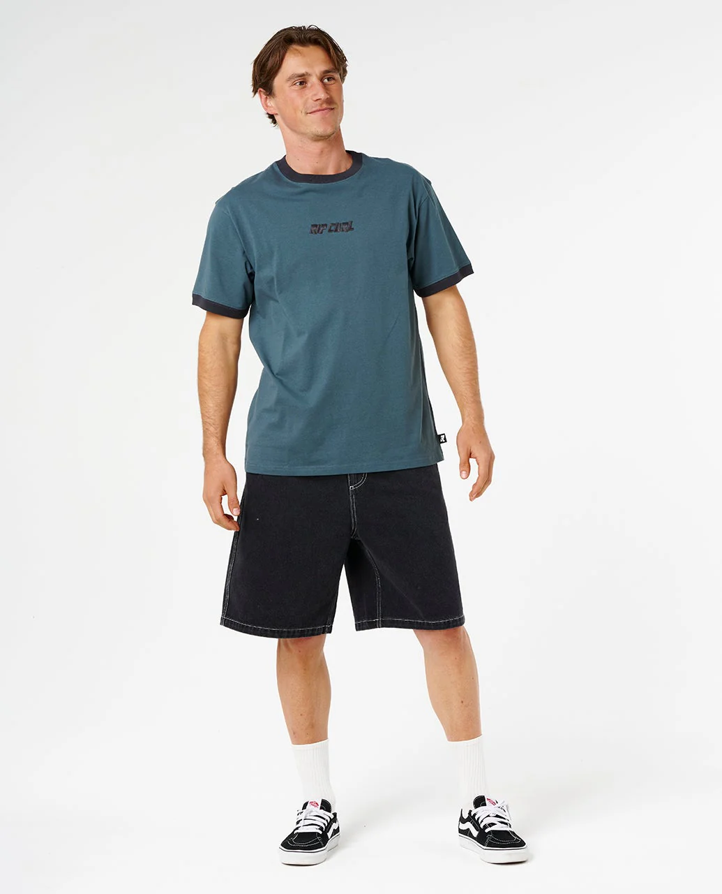 Liquid Trips Ringer Loose Tee