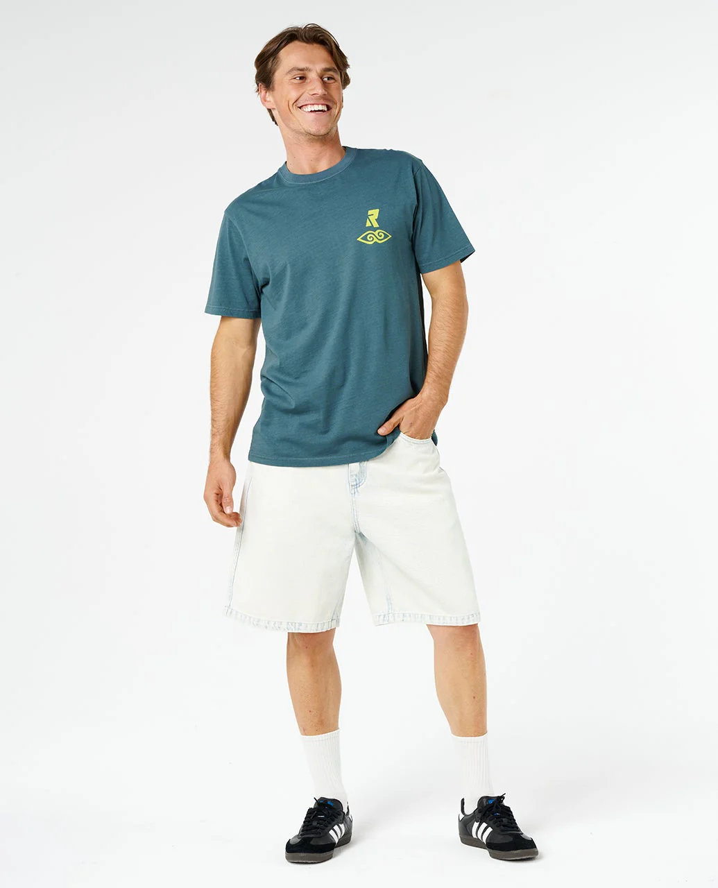 Liquid Trips Denim 22" Walk Short