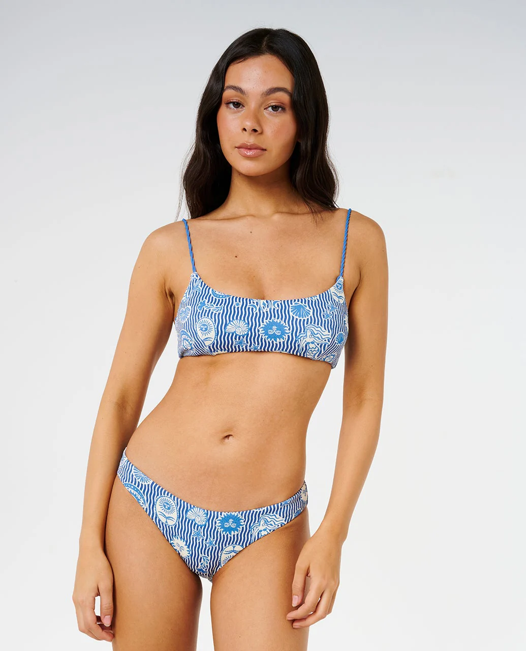 Catalina Waves Full Coverage Bikini Bottom