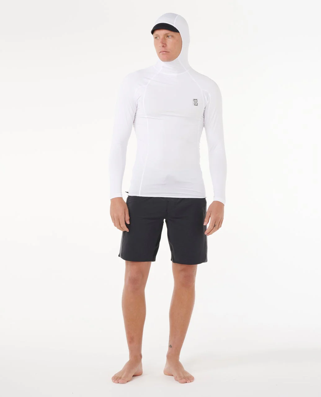 Search UPF50 Performance Hood Long Sleeve Rash Vest
