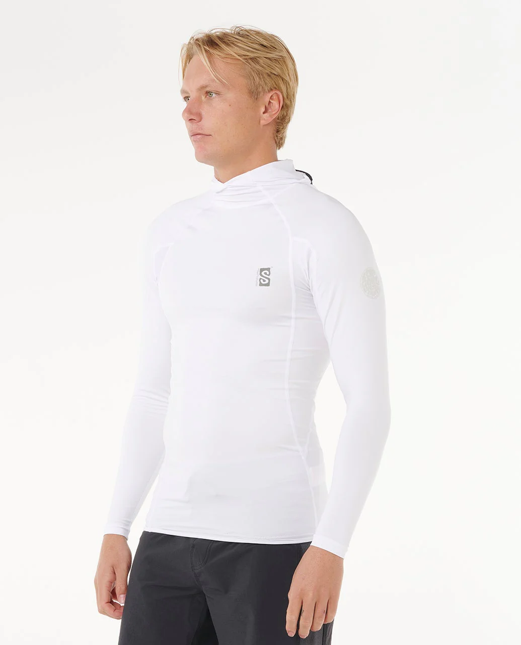 Search UPF50 Performance Hood Long Sleeve Rash Vest
