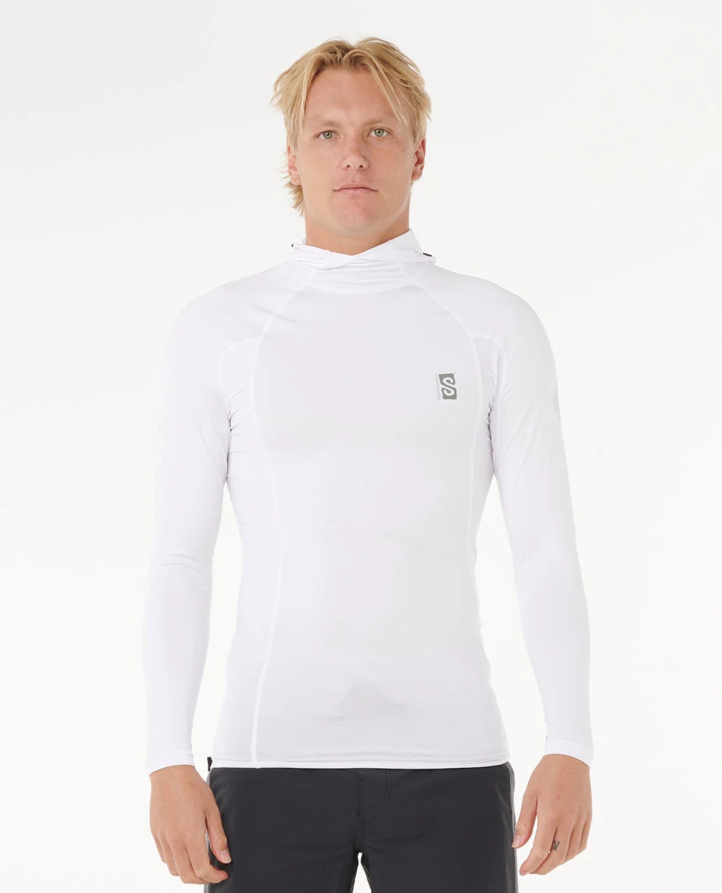 Search UPF50 Performance Hood Long Sleeve Rash Vest