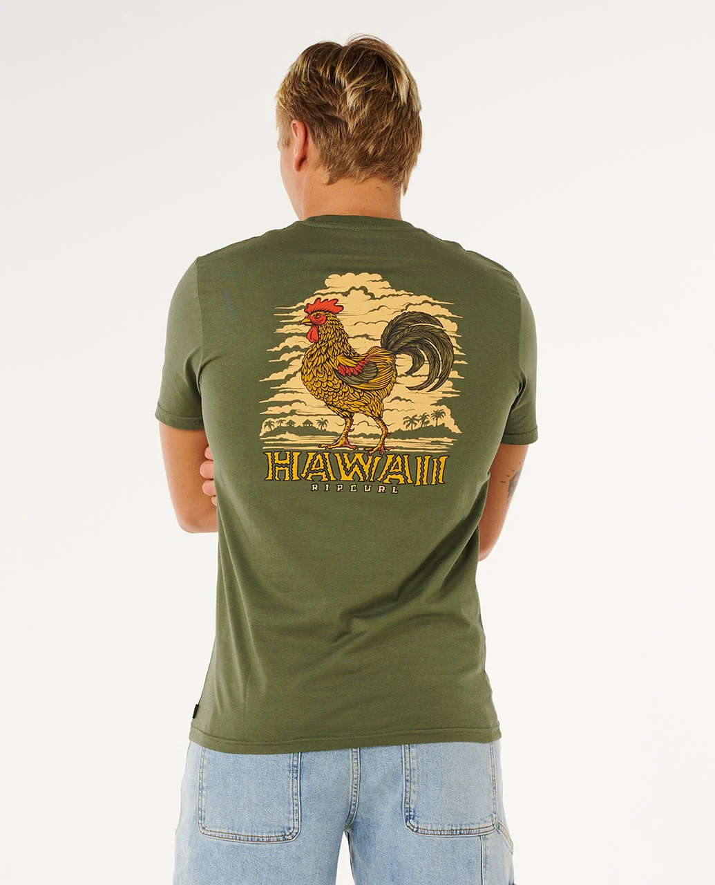 4599-hawaii-rooster-tee-3.webp Hawaii Rooster Tee