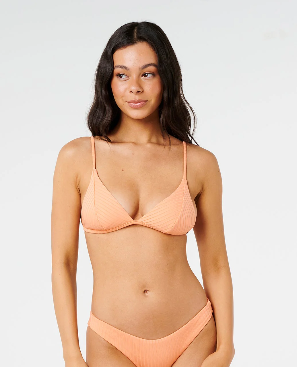 Premium Surf Banded Fixed Triangle Bikini Top