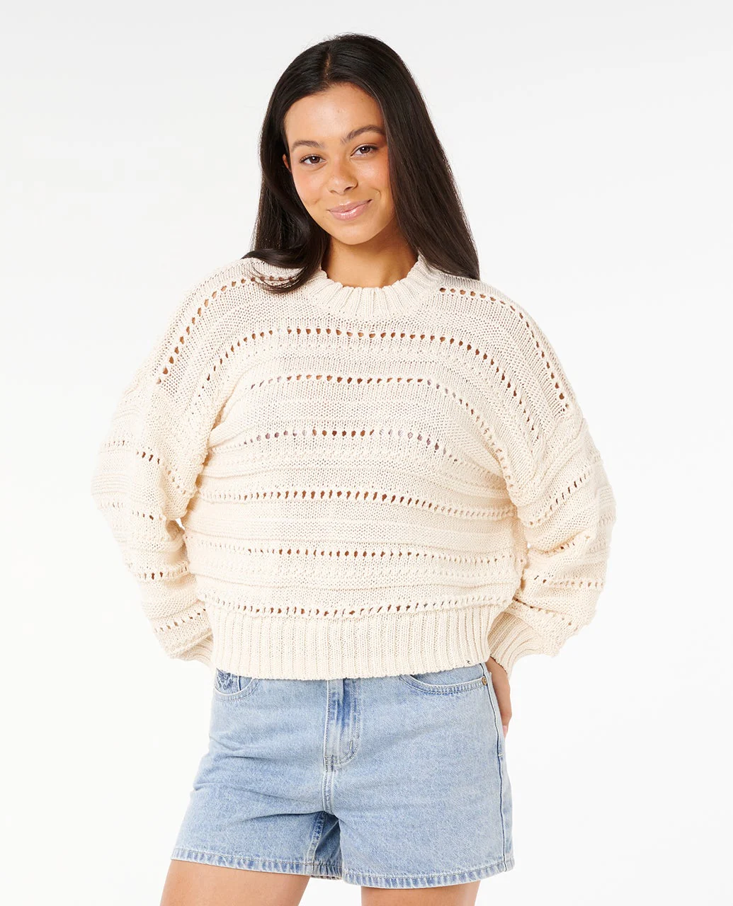 Neon Isles Cotton Stripe Knit