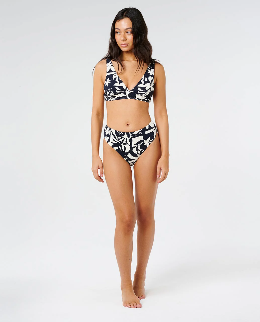 Topanga Geo Good Pant Coverage Bikini Bottom